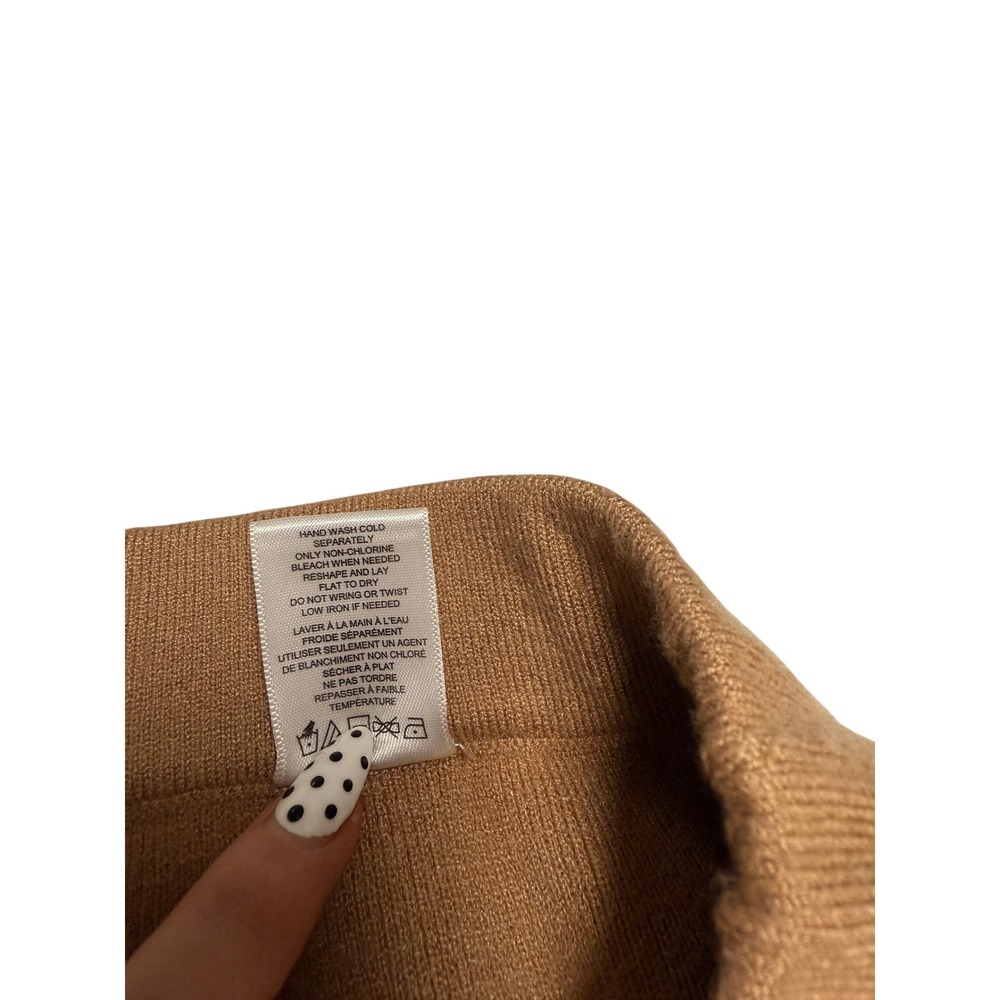 Wynne Layers, Brown Wide leg Knit Pants, Women's Large - Picture 5 of 5